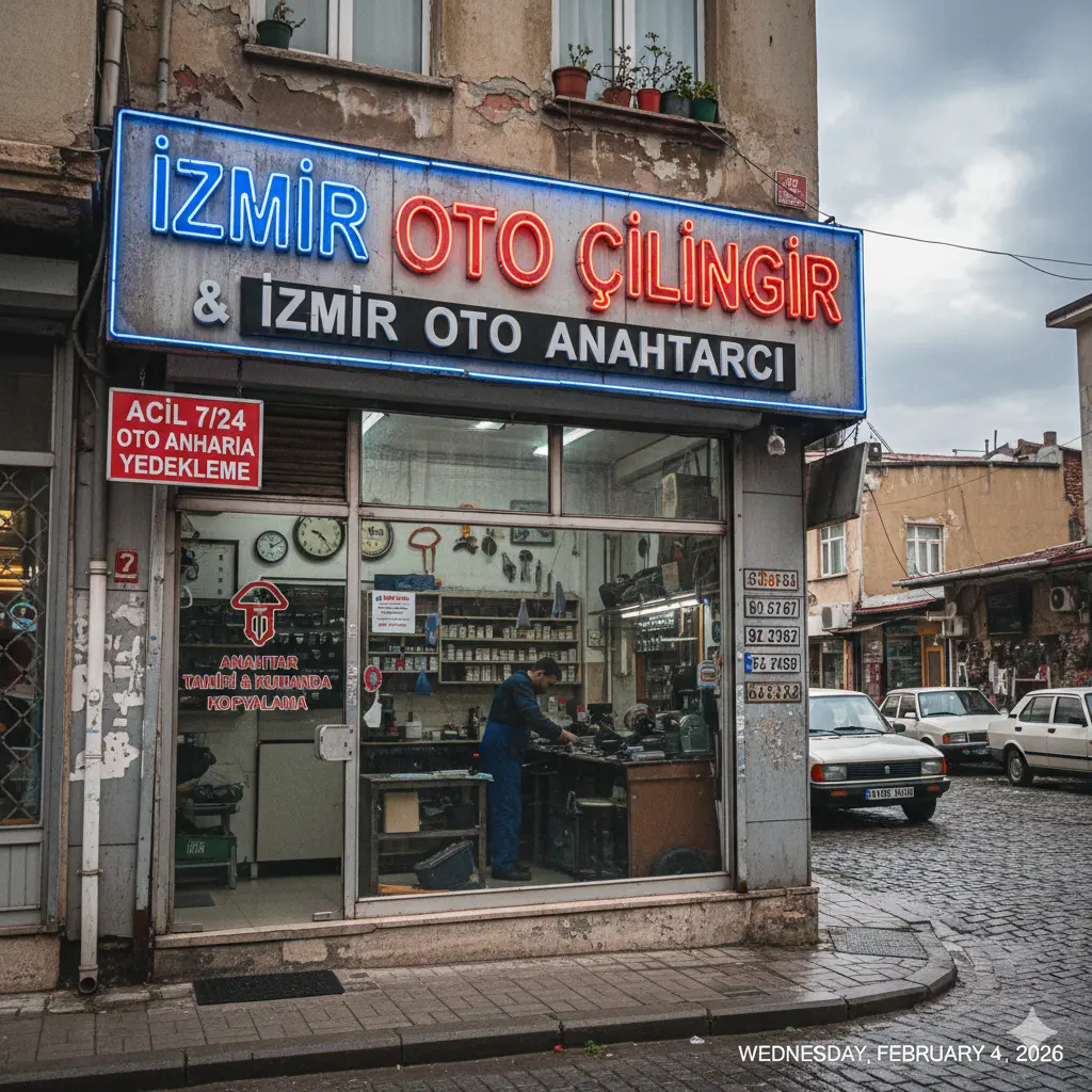 Güzelbahçe oto anahtar kodlama ve immobilizer programlama